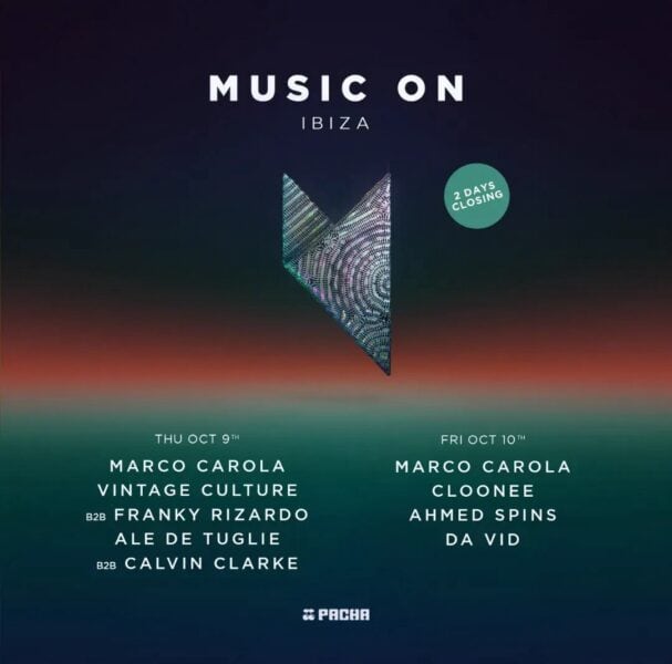 Music On Closing Party en Pacha Ibiza