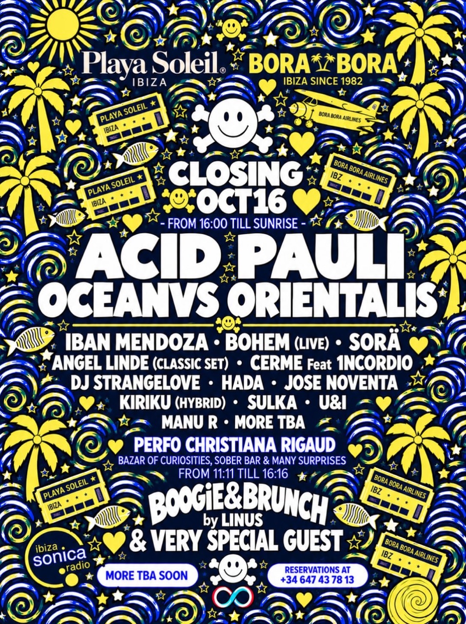 Playa Soleil y Bora Bora Closing Party