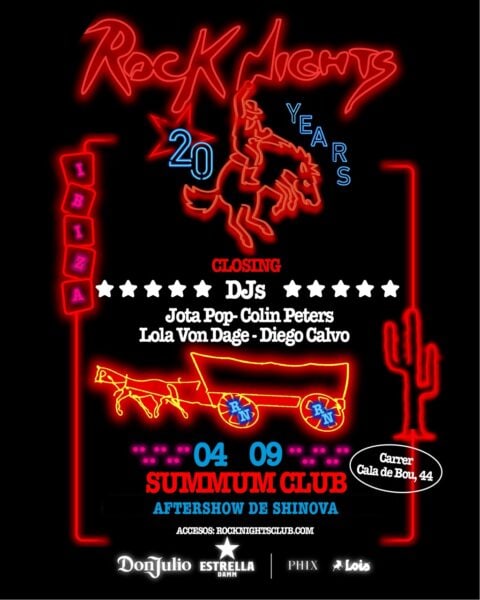 Jotapop, Dj invitado en el Closing de Rock Nights