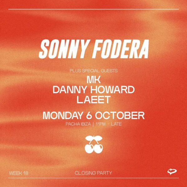 Closing Party de Sonny Fodera en Pacha Ibiza