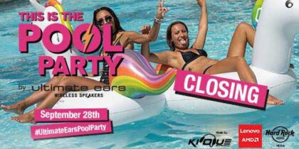 Last splash in the pool of Hard Rock Hotel Ibiza with the Closing of This Is The Pool Party