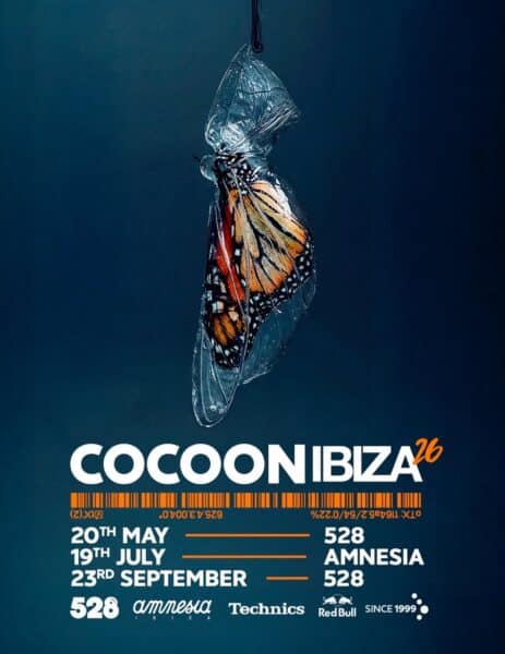 Cocoon trae tres fechas a Ibiza este verano 2026