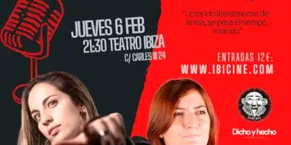 Noche de diversión con Euge Ruiz y Patri Muñoz en Teatro Ibiza