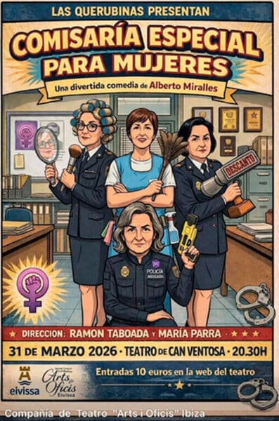 Comisaría especial para mujeres, teatro en Can Ventosa