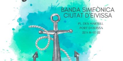 Concierto de la Banda Sinfónica Ciudad de Ibiza en el Puerto