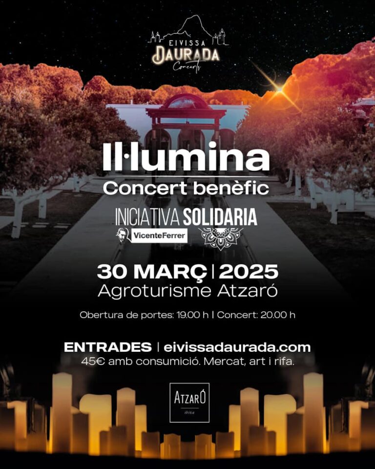Il·lumina, concierto benéfico de Eivissa Durada en Atzaró Agroturismo Hotel Ibiza