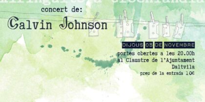 Calvin Johnson-concert in Dalt Vila