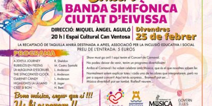 Solidarity concert of Carnival of the Band City of Ibiza