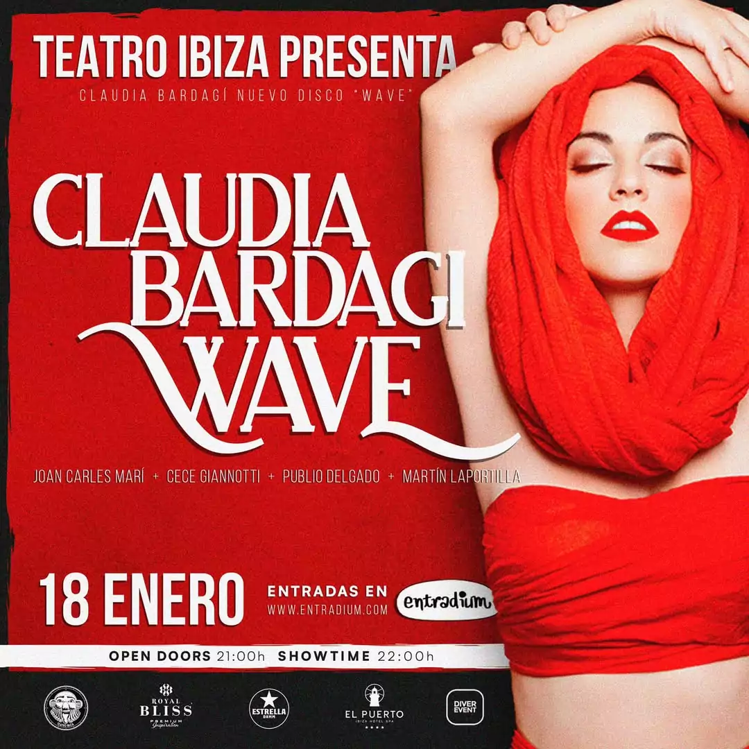 Concierto de Claudia Bardagí en Teatro Ibiza