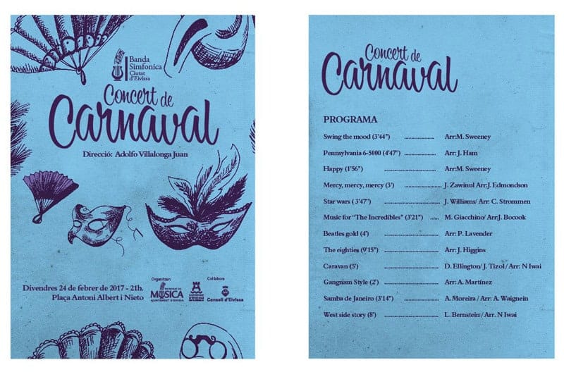 Concert de Carnaval de la Banda Simfònica Ciutat d'Eivissa