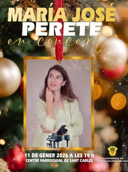 Concierto de piano de María José Perete en San Carlos