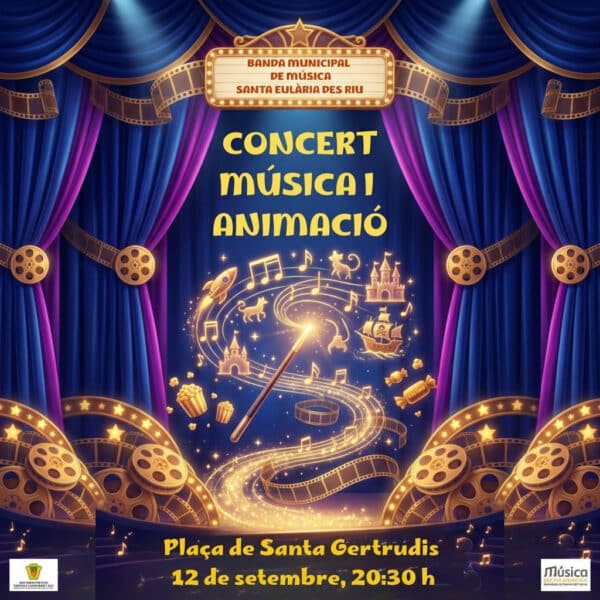 Concierto de canciones Disney con la Banda de Música de Santa Eulalia