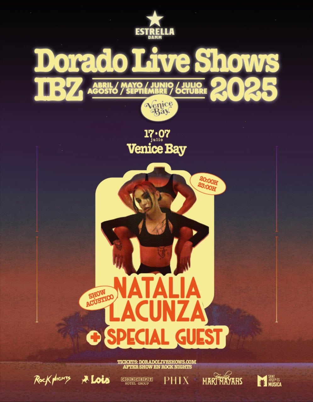 Concierto de Natalia Lacunza en Dorado Live Shows