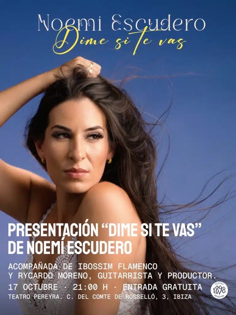 Noemí Escudero presenta «Dime si te vas» en el Teatro Pereyra