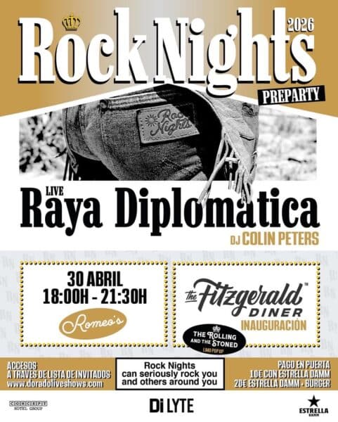 Concierto de Raya Diplomática en Romeo’s Ibiza