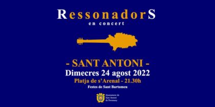 Concierto de Ressonadors en San Antonio Fiestas Ibiza