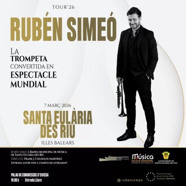 Concierto y masterclass de Rubén Simeó en Santa Eulalia