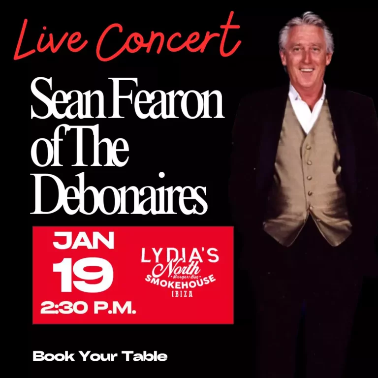 Concierto de Sean Fearon of The Debonaires en Lydia’s North