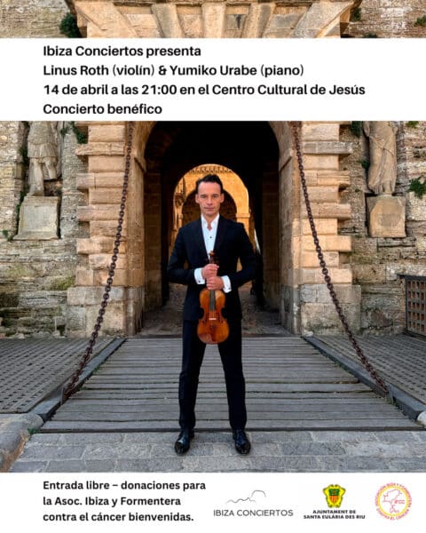 Concierto solidario con Linus Roth y Yumiko Urabe por el IFCC