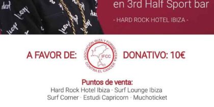 Concierto solidario de Magic Magno en Hard Rock Hotel Ibiza