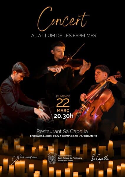 Sa Capella acoge un concierto a la luz de las velas con SONORA