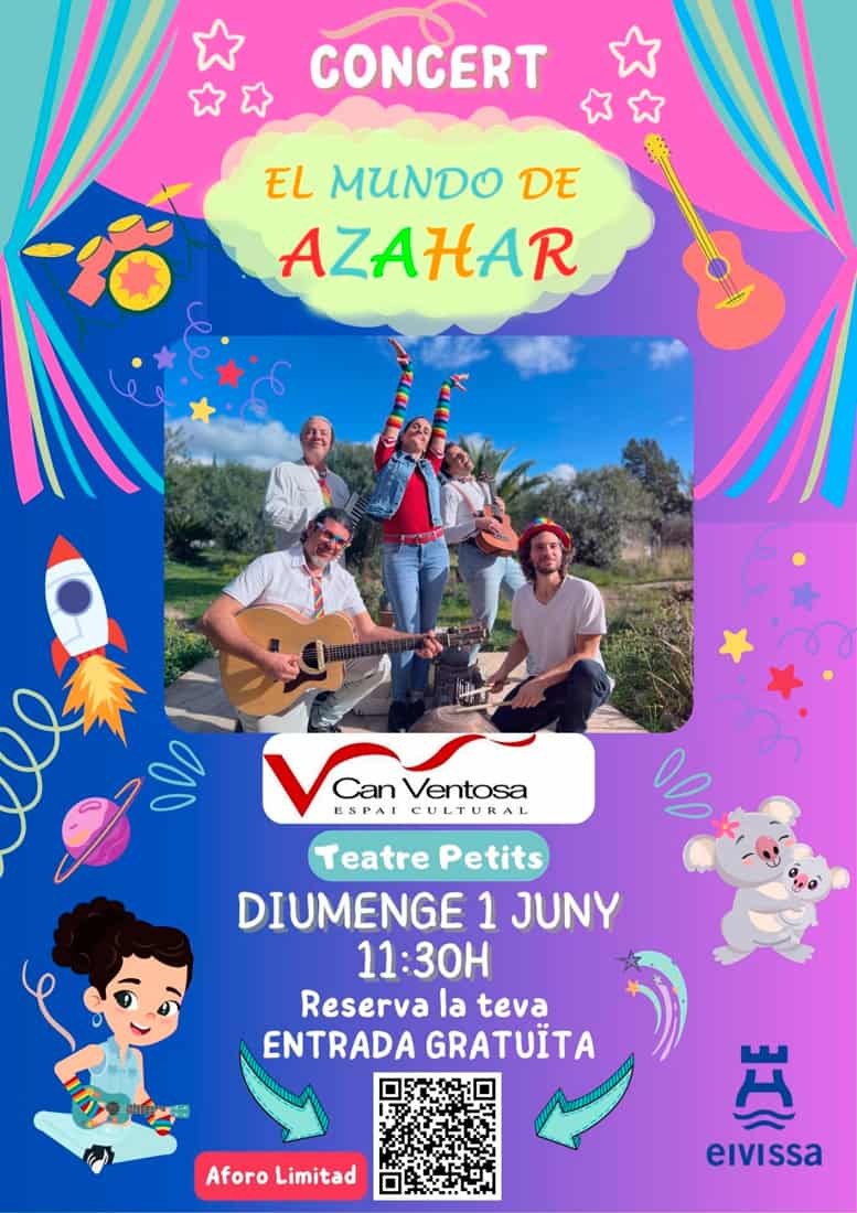 El mundo de Azahar, concierto gratis para peques