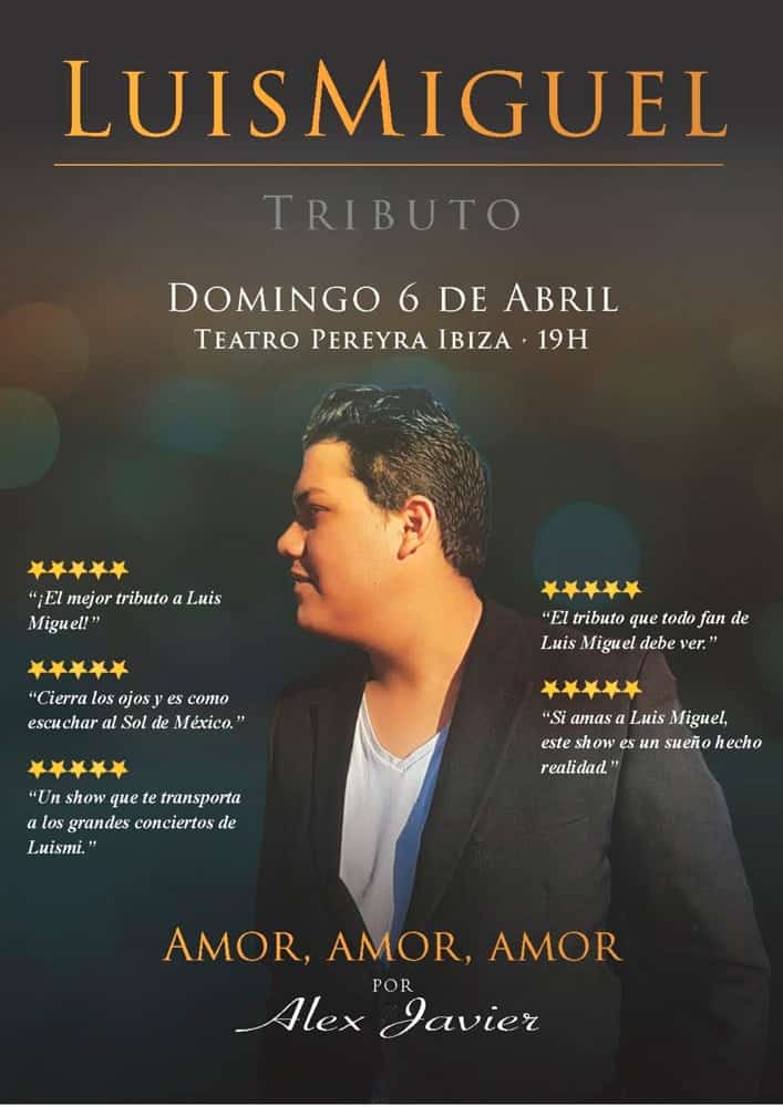 Concierto tributo a Luis Miguel en Teatro Pereyra
