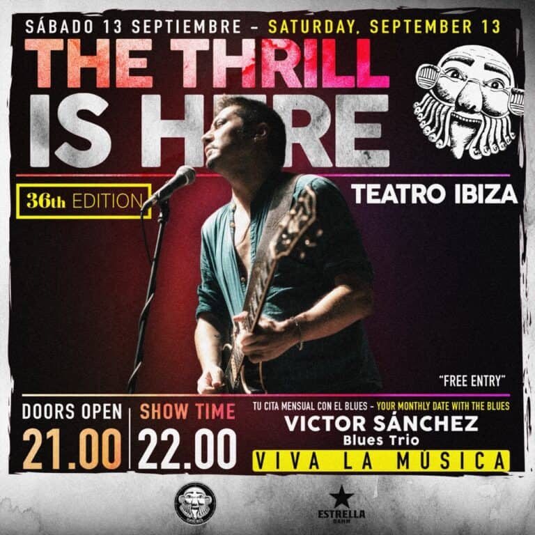 The Thrill is Here, grandes figuras del blues en Teatro Ibiza
