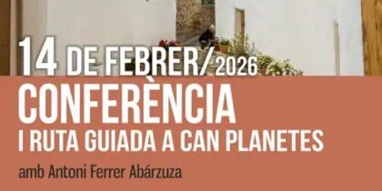 Historia y paisaje en vivo en Can Planetes