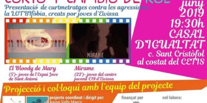 Breve e cambio di ruolo: cortometraggi LGTBQ all'Equality Center di Ibiza