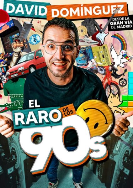El raro de los 90, el humor de David Domínguez en Teatro Pereyra