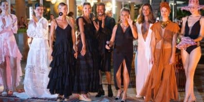 Sofisticación, magia y belleza en el desfile de moda NM en 7 Pines