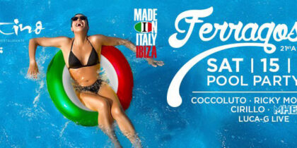 Fiesta de Ferragosto en Destino Ibiza con Made In Italy