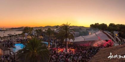 Bestemming Ibiza-feesten overdag