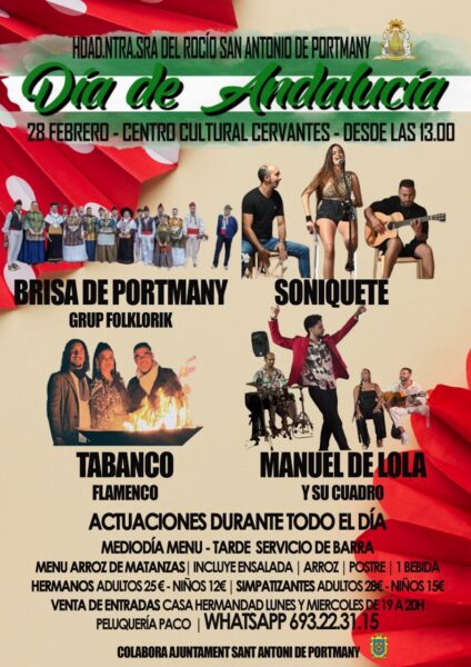 Celebración del Día de Andalucía en Ibiza