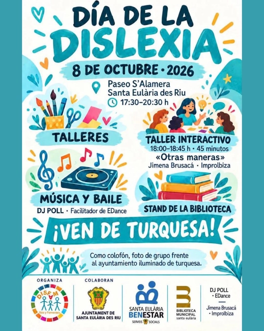 Día de la Dislexia en Santa Eulalia