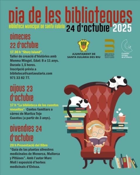 Día de las Bibliotecas en Santa Eulalia