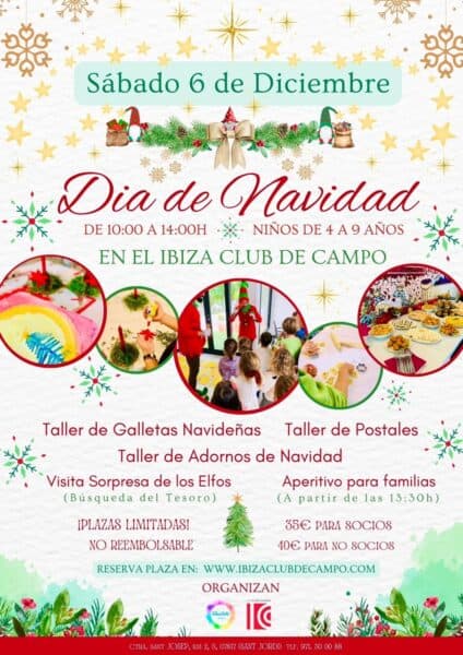 Día de Navidad en Ibiza Club de Campo