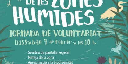 Jornada de voluntariat a Eivissa pel Dia Mundial de les Zones Humides