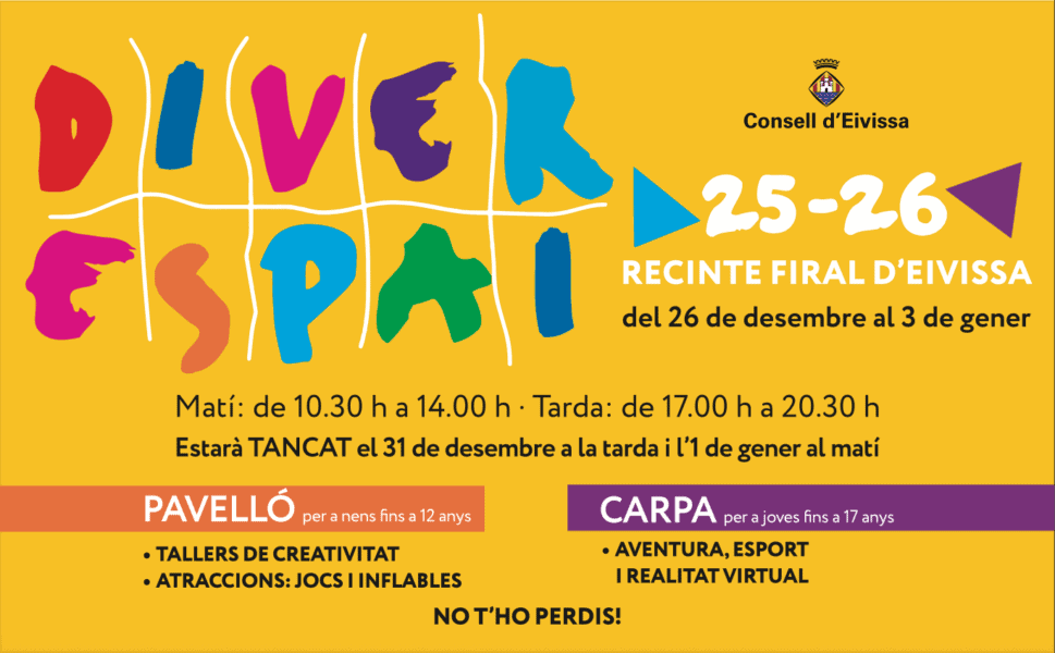 Diverespai, la feria más divertida vuelve al Recinto Ferial de Ibiza