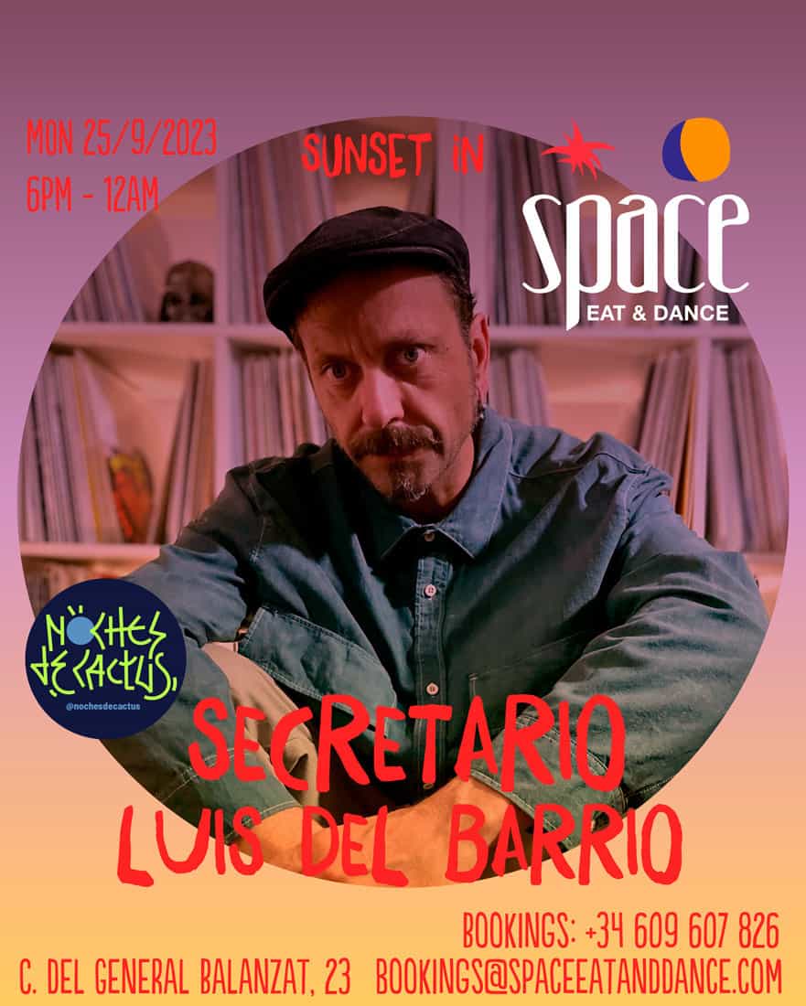 Music and sunset at Space Eat & Dance - Ibiza 2023