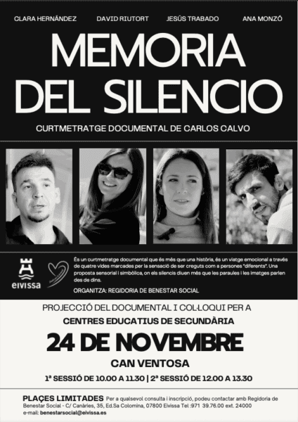 Memoria del silencio, documental y coloquio sobre diversidad auditiva