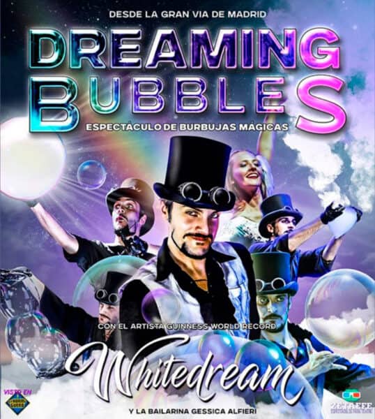 Dreaming Bubbles, mágico show de burbujas en el Teatro Pereyra