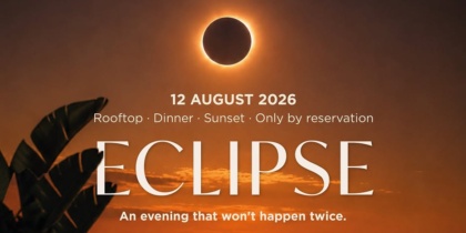 Una velada gastronómica irrepetible para disfrutar el eclipse en Las Mimosas Ibiza