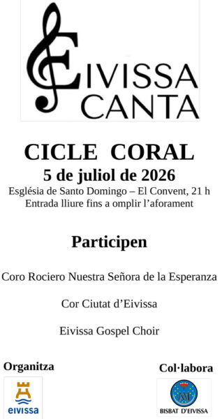 Eivissa Canta: gran trobada coral en la Iglesia de Santa Creu