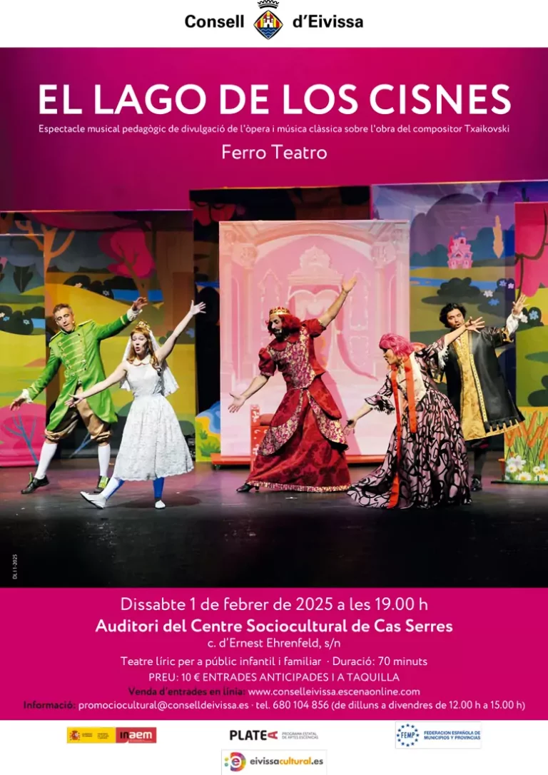 El Lago de los Cisnes, ópera infantil en Cas Serres