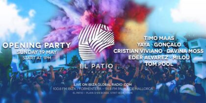 El Patio Ibiza openingsfeest