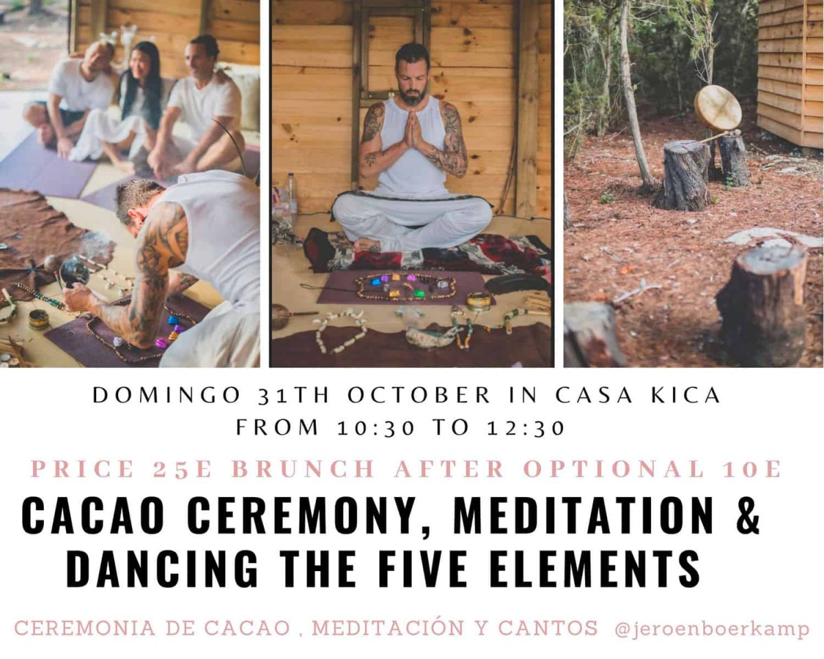 cacao-ceremonie-meditatie-dans-vijf-elementen-casa-kica-ibiza-2021-welcometoibiza
