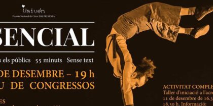 Espectáculo circense y taller de acrobacias en Santa Eulalia