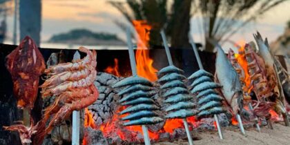 Espetos en Can Tothom, saborea el pescado más fresco a la brasa
